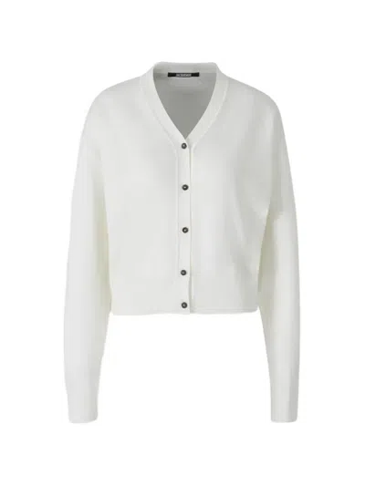 Jacquemus V-neck Cardigan In White