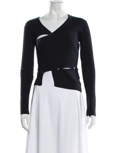 Pre-owned Jacquemus V-neck Sweater In Multi
