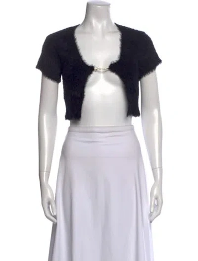 Pre-owned Jacquemus V-neck Sweater W/ Tags In Black