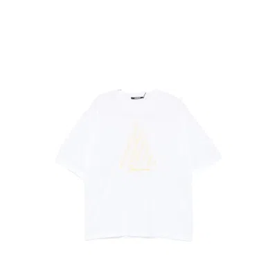 Jacquemus Voilier Embroidered-logo T-shirt In White