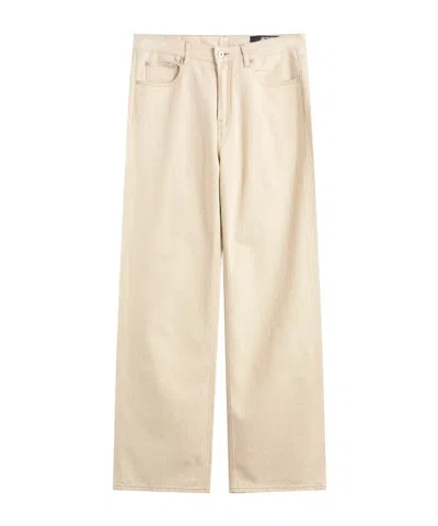 Jacquemus Waistband Casual Pants In Neutral