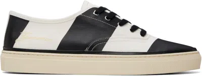Jacquemus White & Black 'the Féfé' Sneakers In Multi