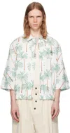Jacquemus La Chemise Canevas Button-up Shirt In Green