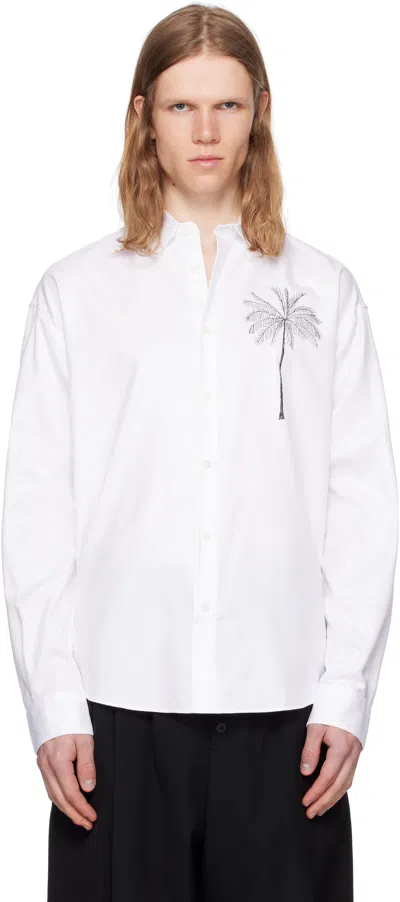 JACQUEMUS WHITE 'THE SIMON' SHIRT