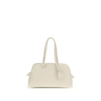 Jacquemus White Calf Leather Bos Taurus Handbag