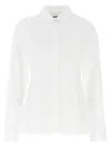 Jacquemus Tailored Shirt With Cut-out Back Detail In White