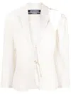 Jacquemus La Veste Filu Blazer In White