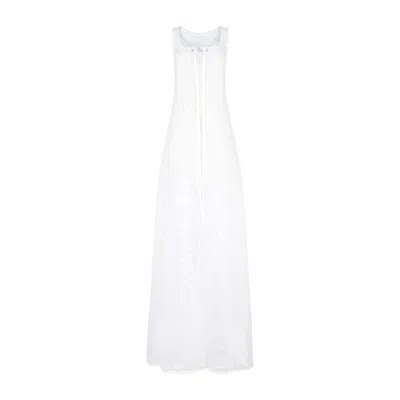 Jacquemus White Dentelle Dress