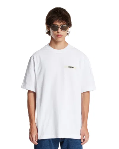 Jacquemus The Grosgrain Shirt In White