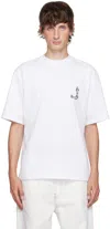 JACQUEMUS WHITE LA CASA 'LE T-SHIRT MERÙ' T-SHIRT