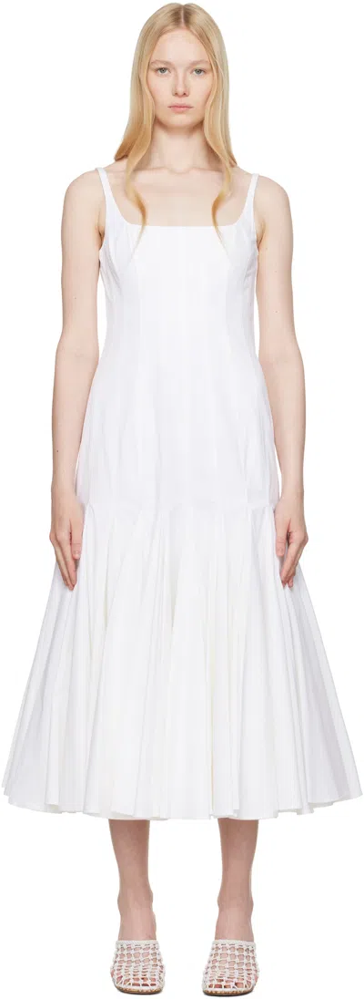Jacquemus White La Croisière 'the Agave' Midi Dress