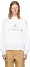 Jacquemus Venice Embroidered Sweatshirt In White
