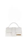 Jacquemus Leather Le Grand Bambino Shoulder Bag In White