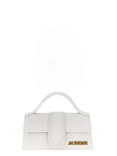 JACQUEMUS WHITE LE BAMBINO CROSSBODY BAG