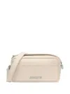 Jacquemus Zipper Shoulder Bag In Neutral