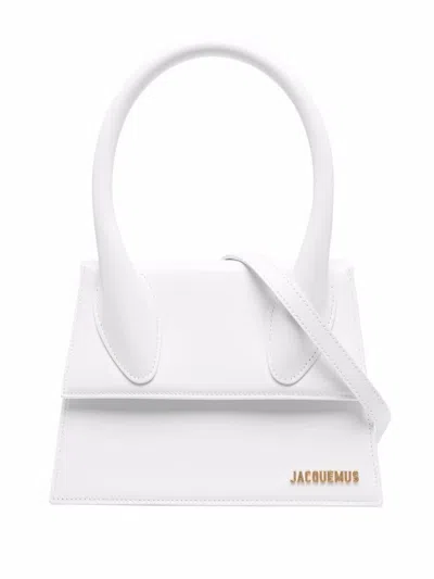 Jacquemus Women Le Grand Chiquito Leather Handbag In Multicolor