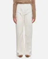 Jacquemus Le Pantalon Criollo Viscose Trousers In White