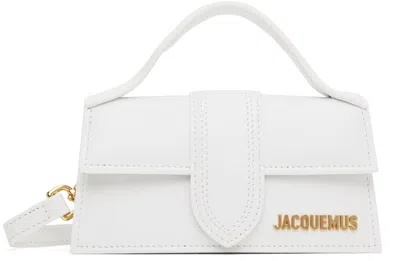 JACQUEMUS WHITE LES CLASSIQUES 'THE BAMBINO' BAG