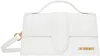 Jacquemus White Les Classiques 'the Large Bambino' Bag In 100 White