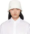 Jacquemus White Les Sculptures 'le Bob Belo' Bucket Hat In 100 White