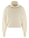 Jacquemus White Logo Embroidered Sweater In White