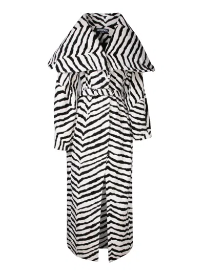 JACQUEMUS JACQUEMUS WHITE LONG-SLEEVE COATS
