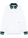 Jacquemus White Printed Logo Shirt In White