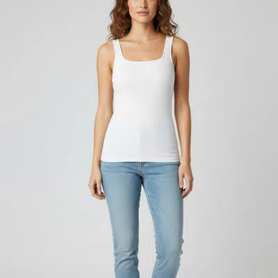Pre-owned Jacquemus White Rib Knit Caraco Tank Top L