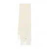 Jacquemus White Mohair Wool Scarves In Neutral