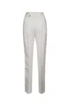 Jacquemus Le Pantalon Tibau Linen Pants In White