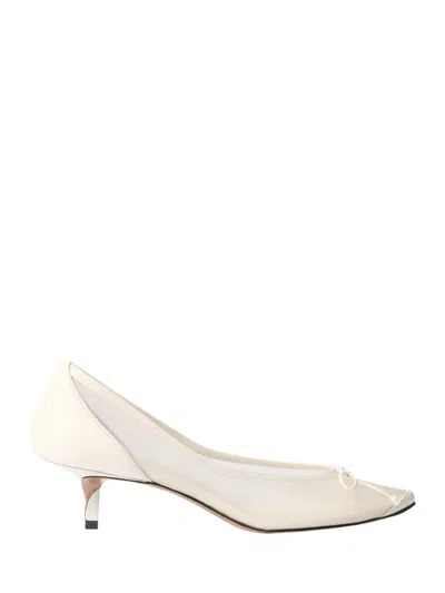 Jacquemus White Slip-on Pumps