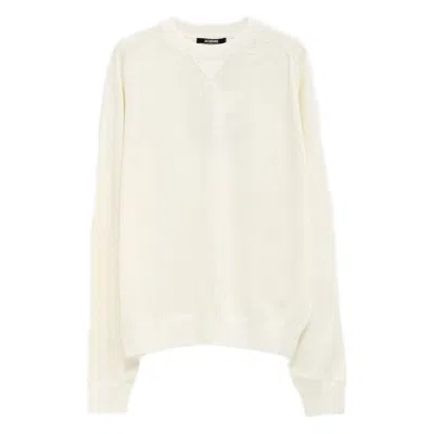 Jacquemus Embroidered-detail Crew Neck Jumper In Neutral