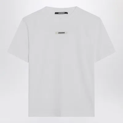 Jacquemus White T-shirt With Logo Patch