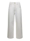 Jacquemus White The De Nmes Organic-cotton Jeans In White