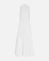 Jacquemus Women White The Favola Midi Dress In White