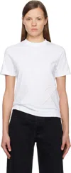 Jacquemus White 'the J' T-shirt In White