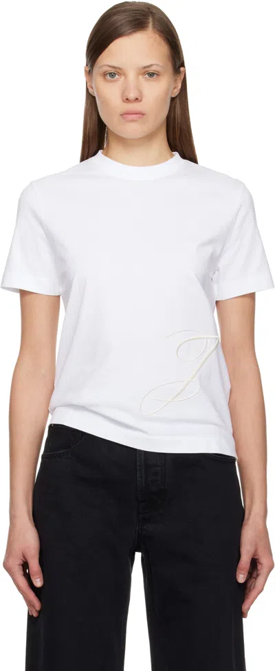 Jacquemus White 'the J' T-shirt