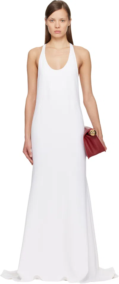 Jacquemus White 'the Marcel' Maxi Dress