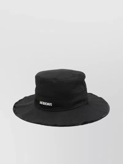 Jacquemus Wide Brim Artichoke Hat