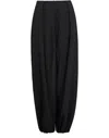 Jacquemus Wide-leg Casual Pants In Black