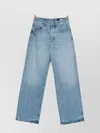Jacquemus Denim Trousers With Belt Loops