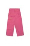 Jacquemus Wide-leg Jeans In Pink