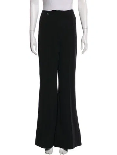 Pre-owned Jacquemus Wide Leg Pants In Black