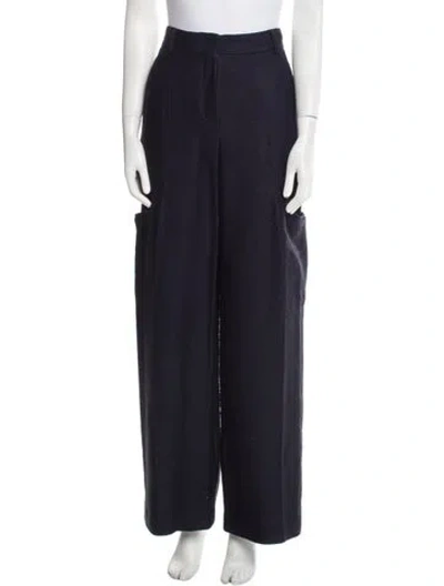 Pre-owned Jacquemus Wide Leg Pants In Blue