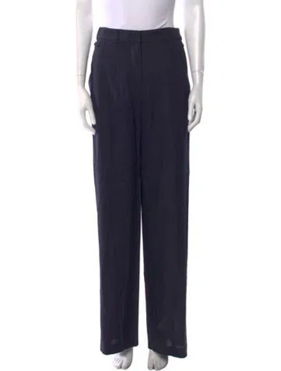 Pre-owned Jacquemus Wide Leg Pants In Blue