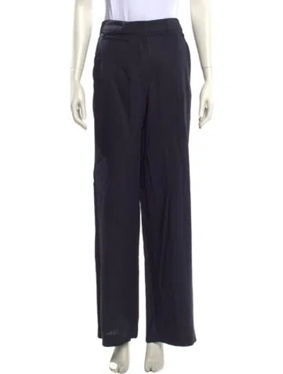 Pre-owned Jacquemus Wide Leg Pants In Blue