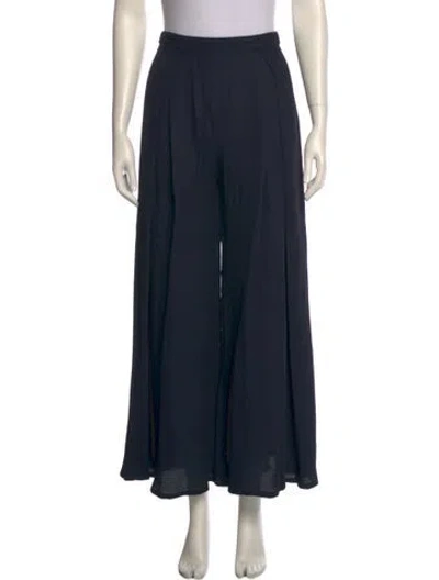 Pre-owned Jacquemus Wide Leg Pants In Blue