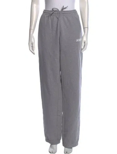 Pre-owned Jacquemus Wide Leg Pants In Gray