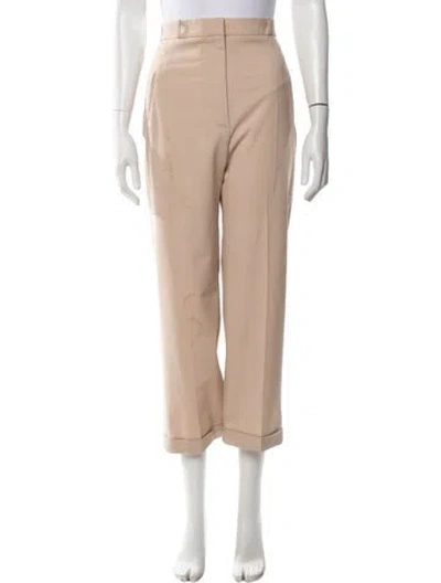 Pre-owned Jacquemus Wide Leg Pants In Neutrals