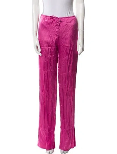 Pre-owned Jacquemus Wide Leg Pants In Pink
